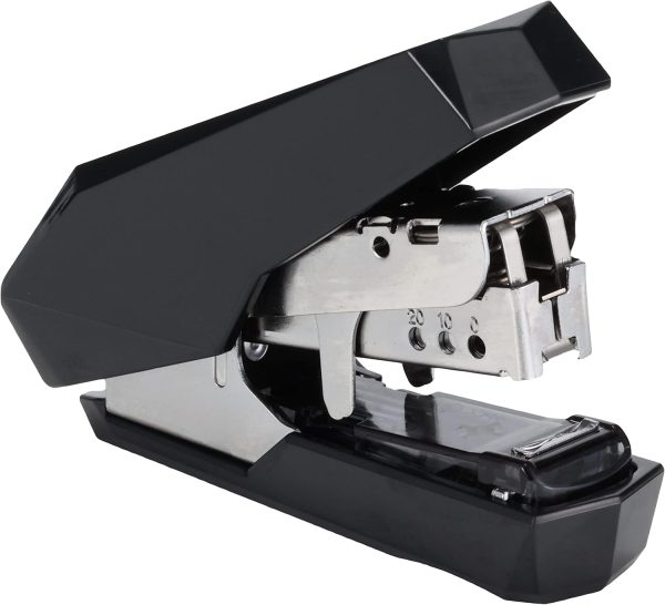Max HD-11SFLK/K Stapler Bimo 11 Polygo, 40 Sheets, 50 Pieces, Black - Image 2