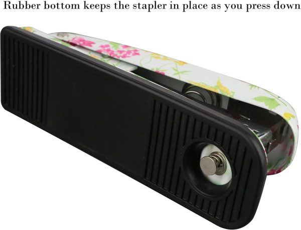 VIBRANZ-LAB Home Office Desk Supplies Home Office Supplies Fun Desk Accessories College Essentials College School Supplies Cool Items Compact Desk Set of Cute Tape Dispenser, Staplers Office Stapler - Image 7